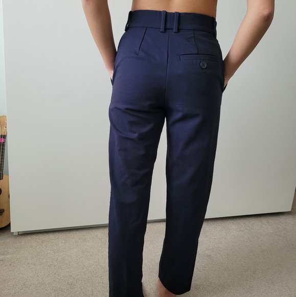COS Midrise Straight Leg Ankle Trousers - Picture 2 of 11